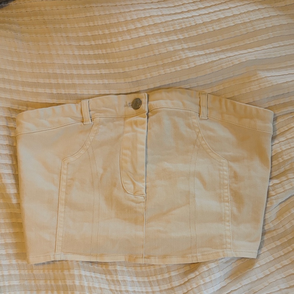 Forever 21 Cream Skort